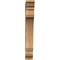 Ekena Millwork Legacy Traditional Smooth Bracket, Western Red Cedar, 3 1/2"W x 18"D x 26"H BKT04X18X26LEC01SWR - alternate 4